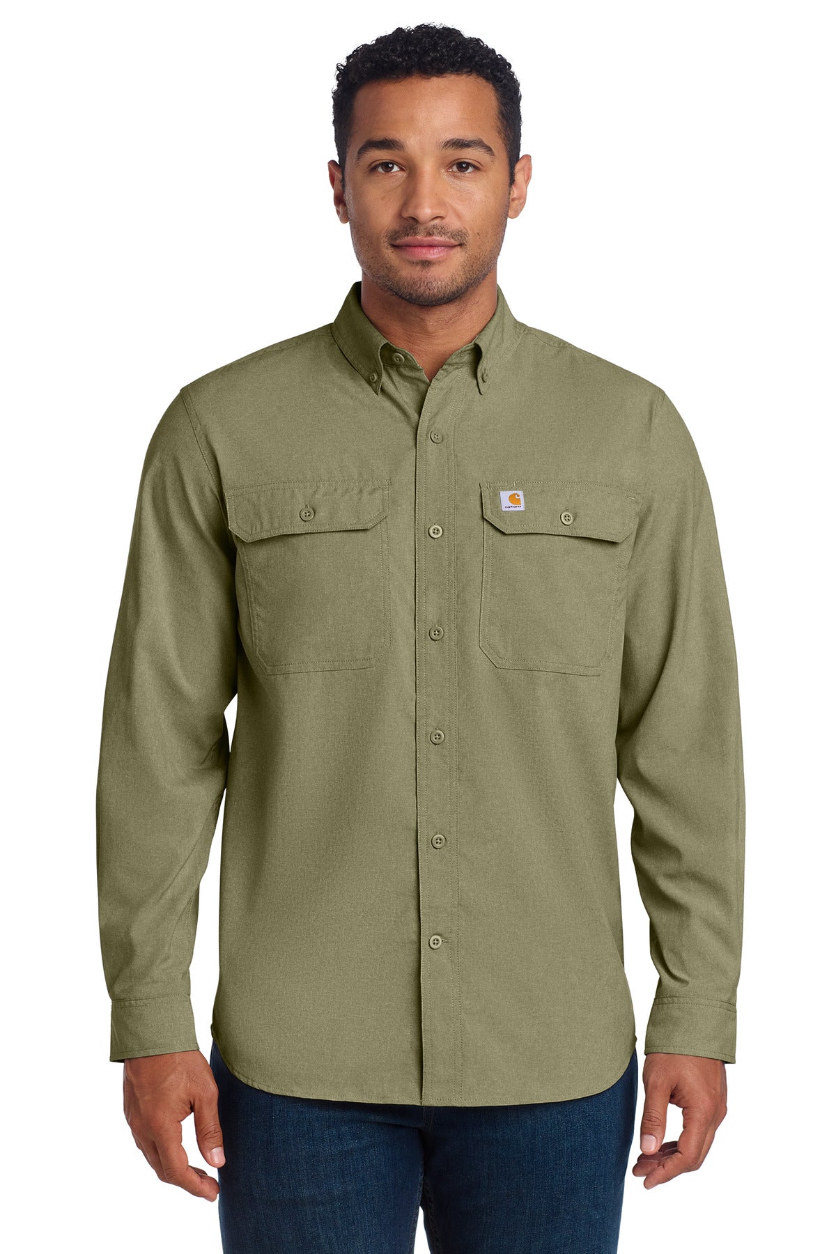 Carhartt Force Solid Long Sleeve Shirt