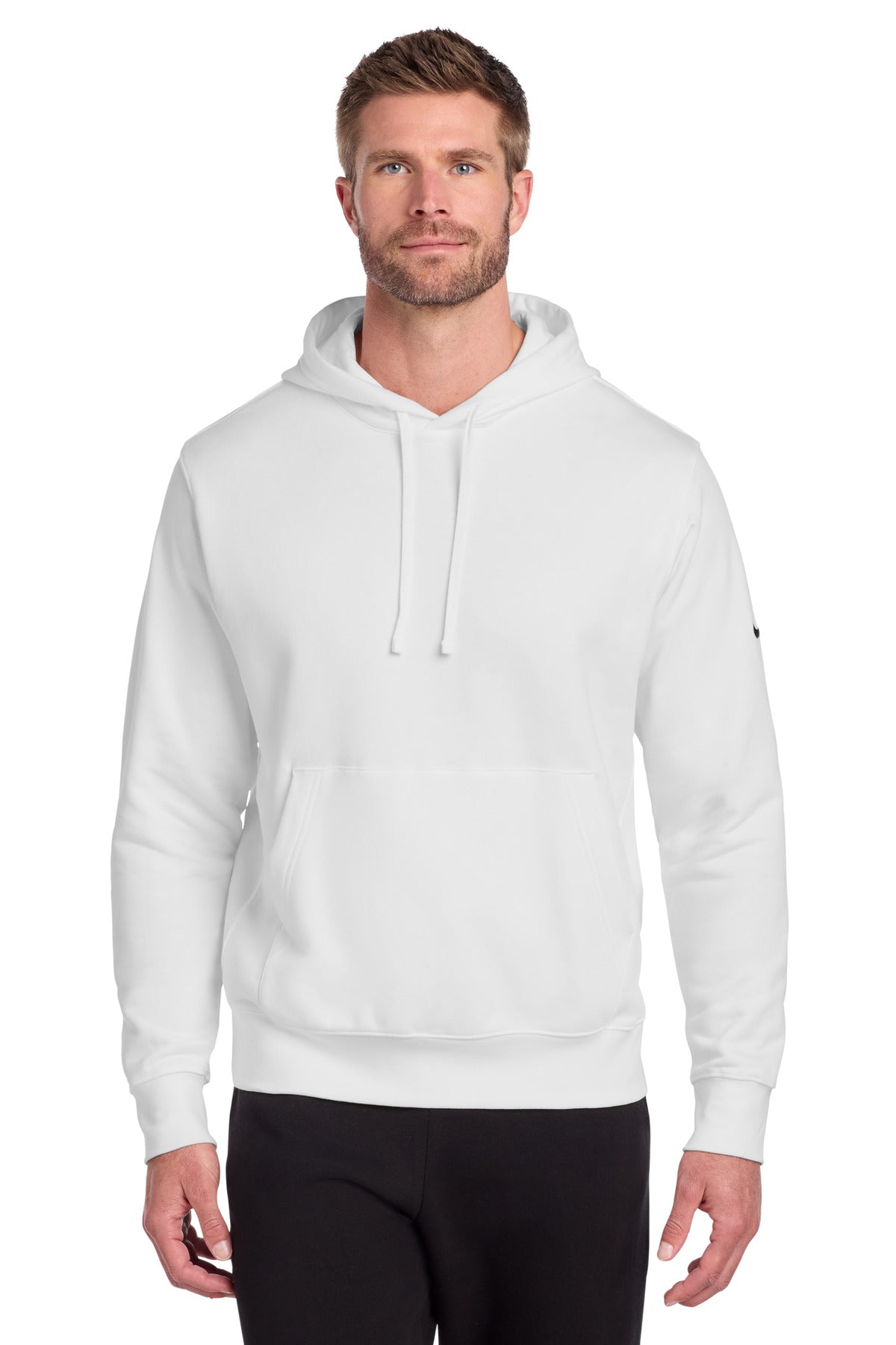 Nike Club Fleece Sleeve Swoosh Pullover Hoodie