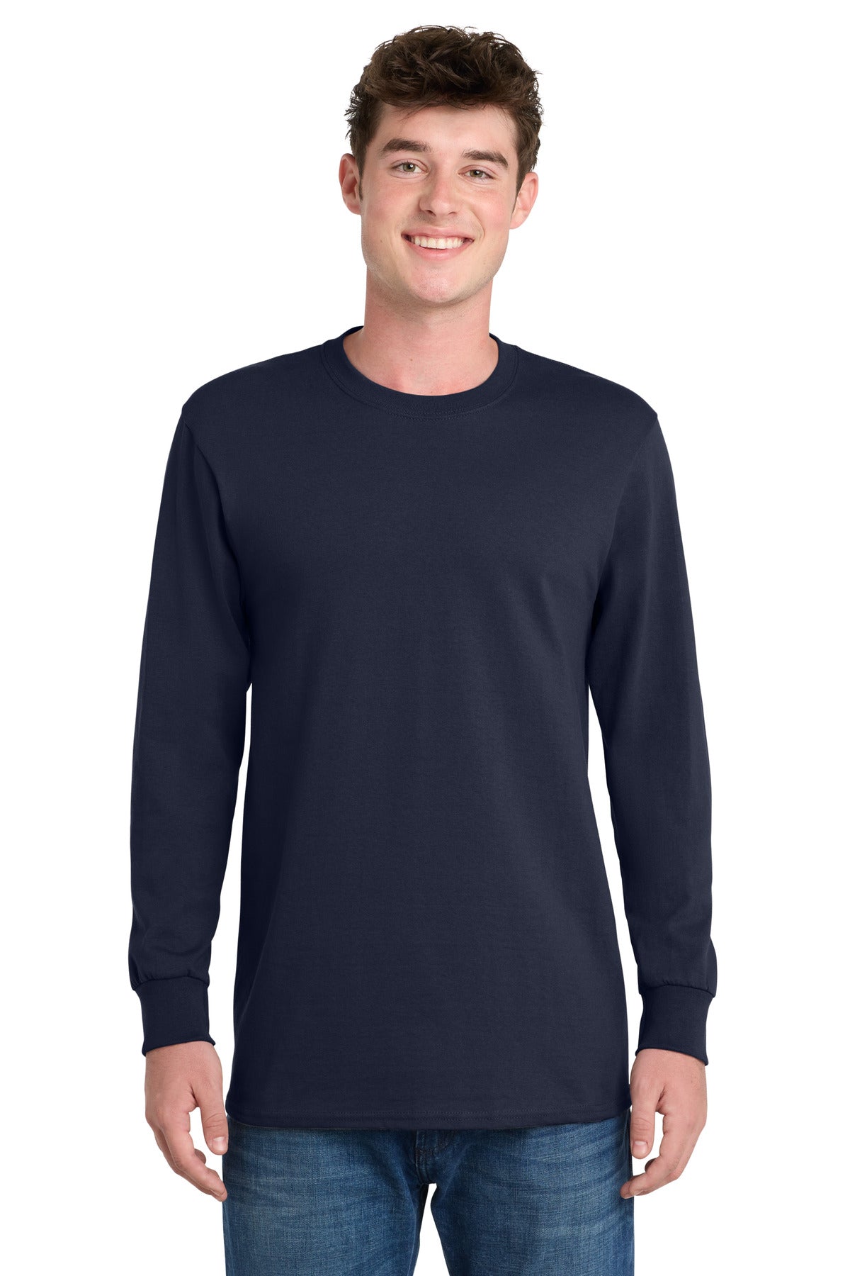 Port & Co Tall Long Sleeve Essential Tee