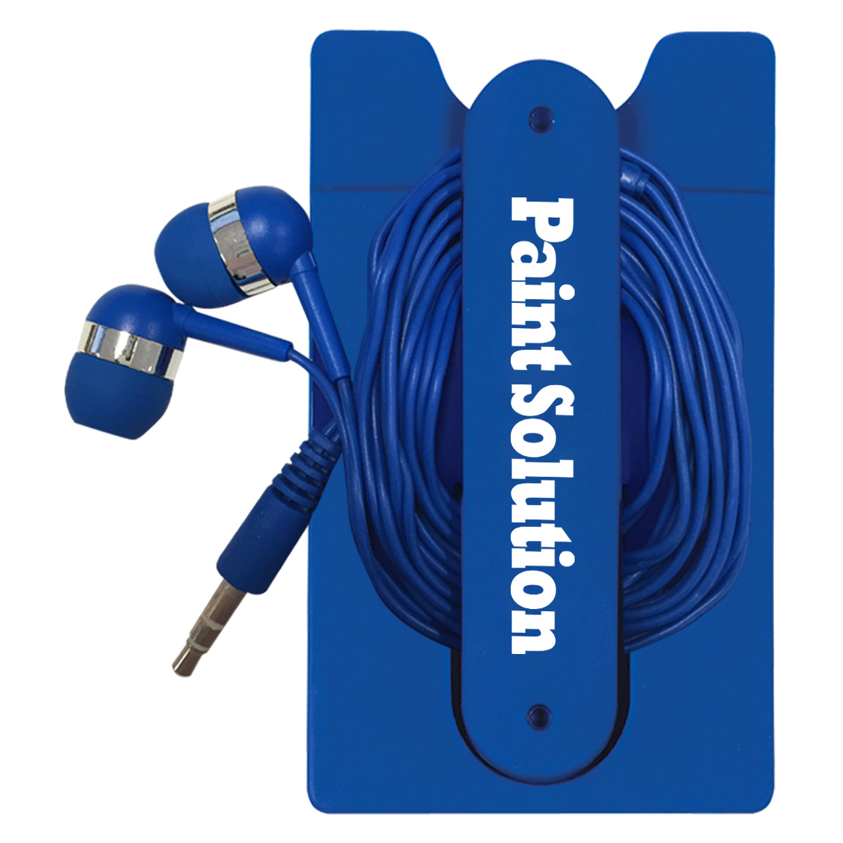 Phone Wallet With Earbuds