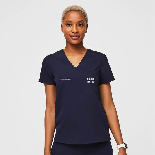 Custom Womens Navy Scrub Kit