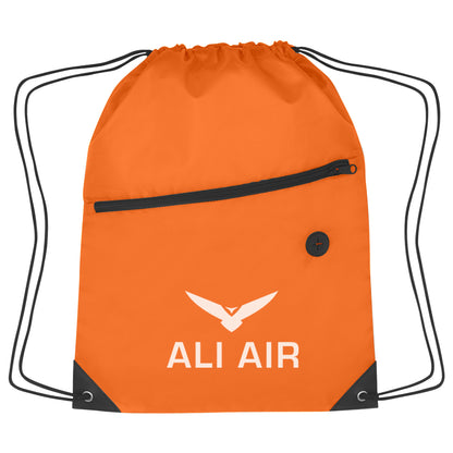 Hit Recycled Sports Pack With Front Zipper