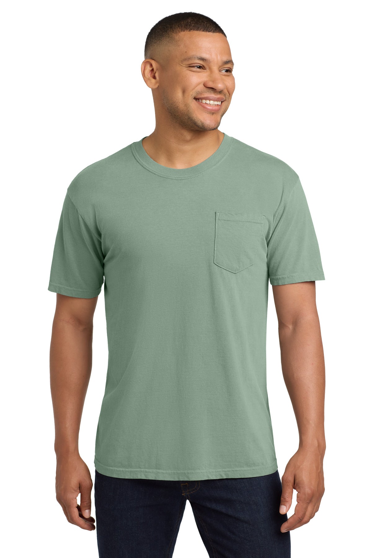 COMFORT COLORS  Heavyweight Ring Spun Pocket Tee