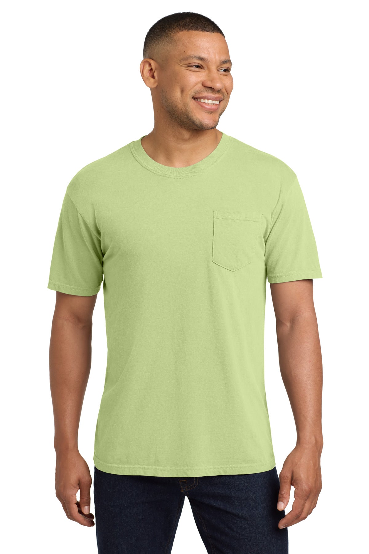 COMFORT COLORS  Heavyweight Ring Spun Pocket Tee
