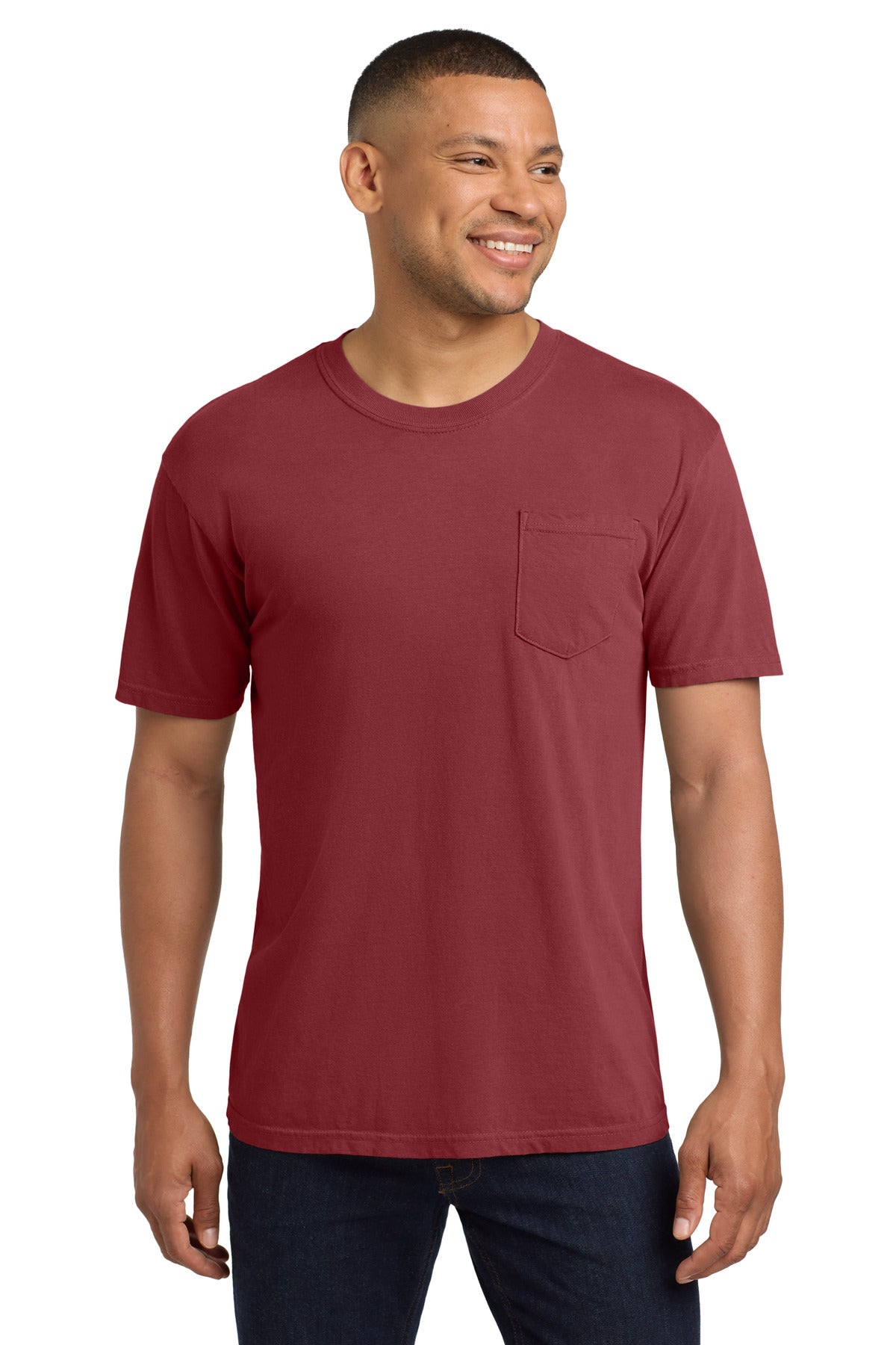 COMFORT COLORS  Heavyweight Ring Spun Pocket Tee