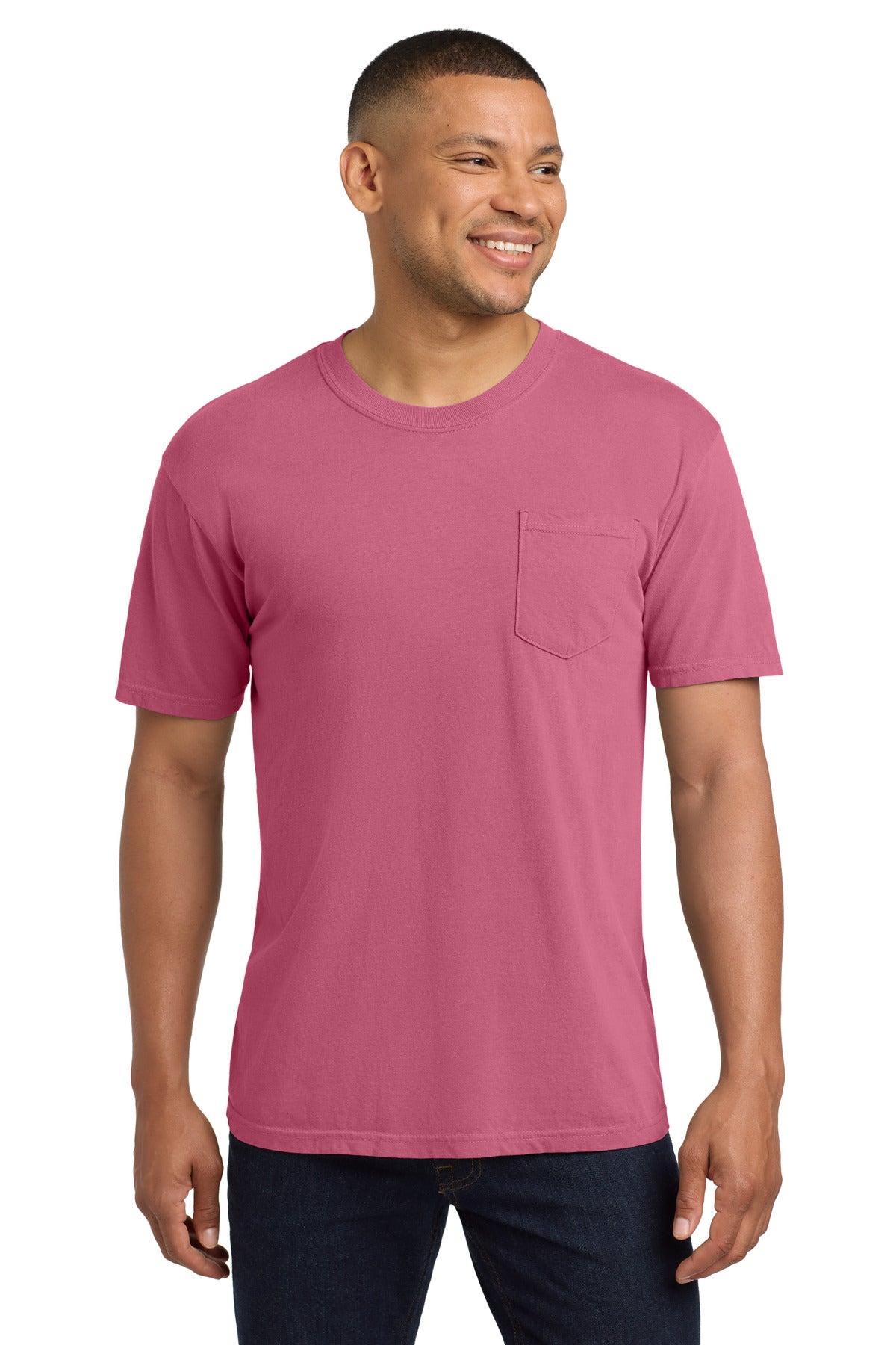 COMFORT COLORS  Heavyweight Ring Spun Pocket Tee