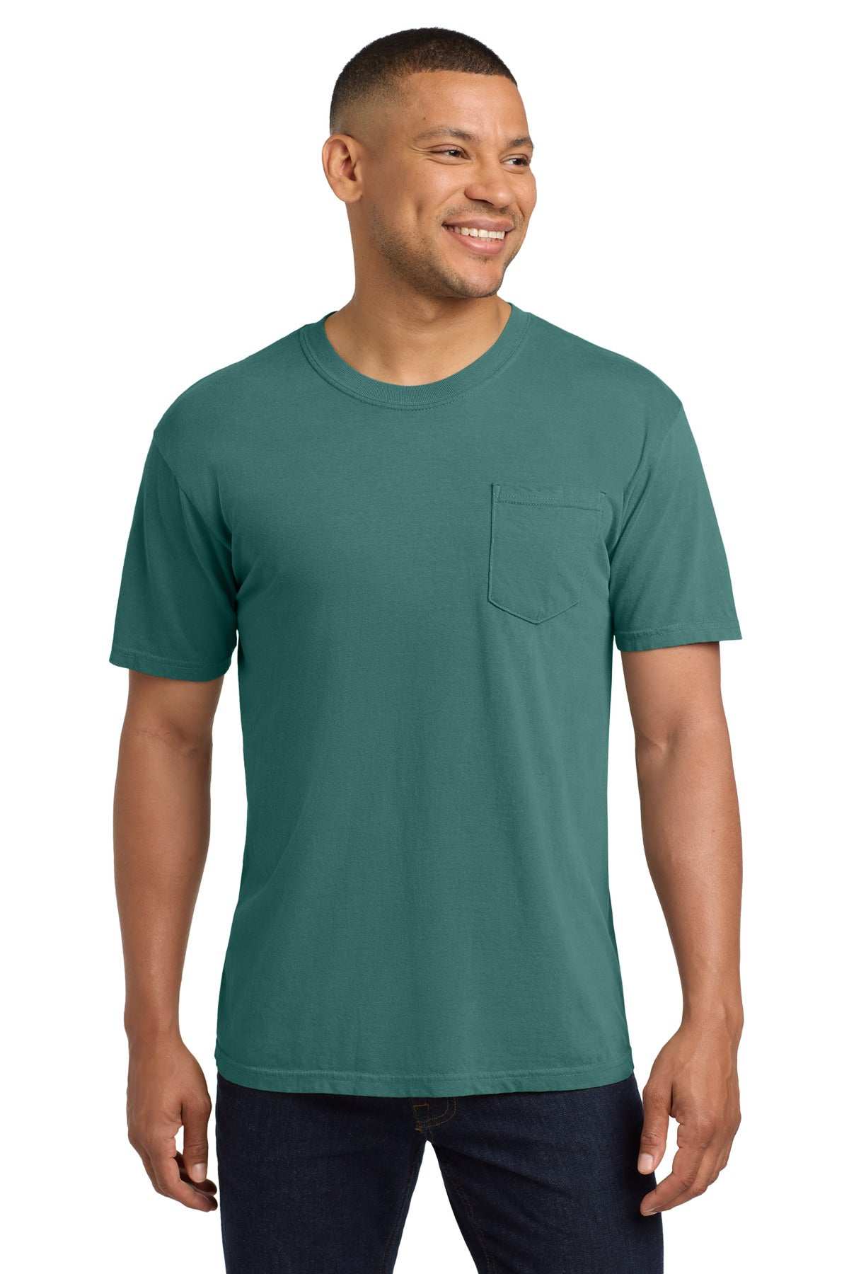 COMFORT COLORS  Heavyweight Ring Spun Pocket Tee