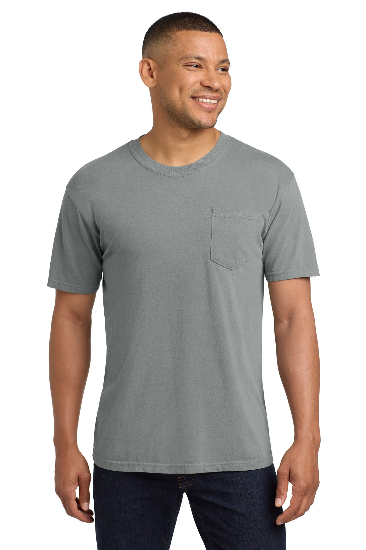 COMFORT COLORS  Heavyweight Ring Spun Pocket Tee