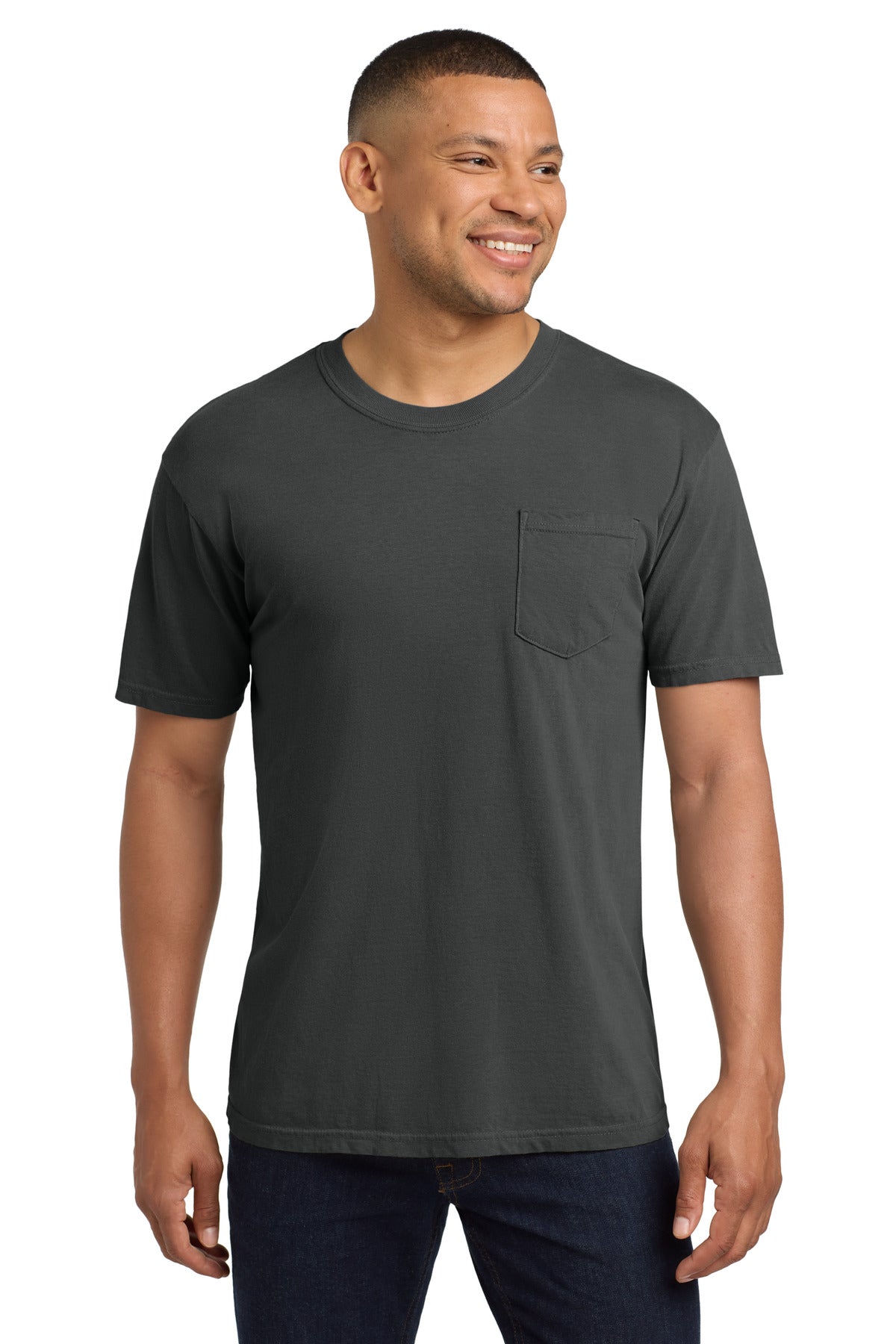 COMFORT COLORS  Heavyweight Ring Spun Pocket Tee