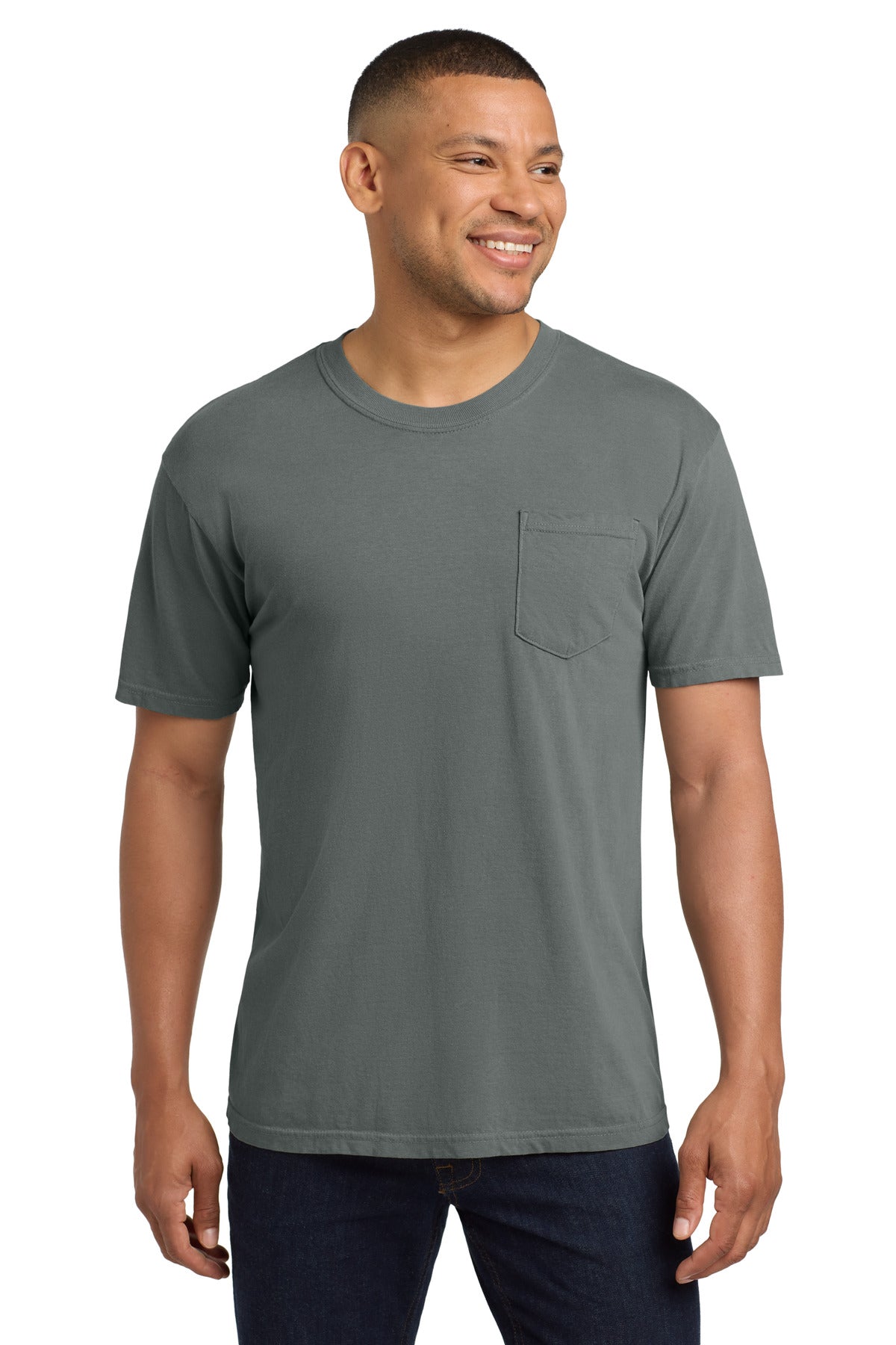 COMFORT COLORS  Heavyweight Ring Spun Pocket Tee