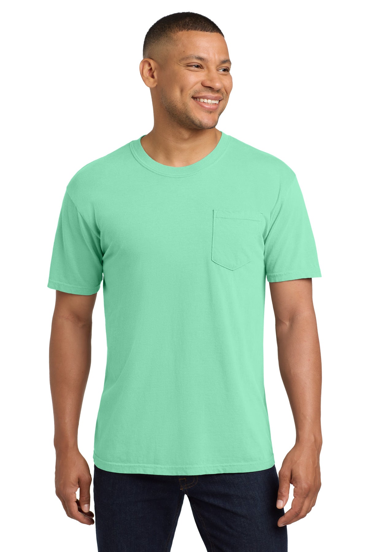 COMFORT COLORS  Heavyweight Ring Spun Pocket Tee