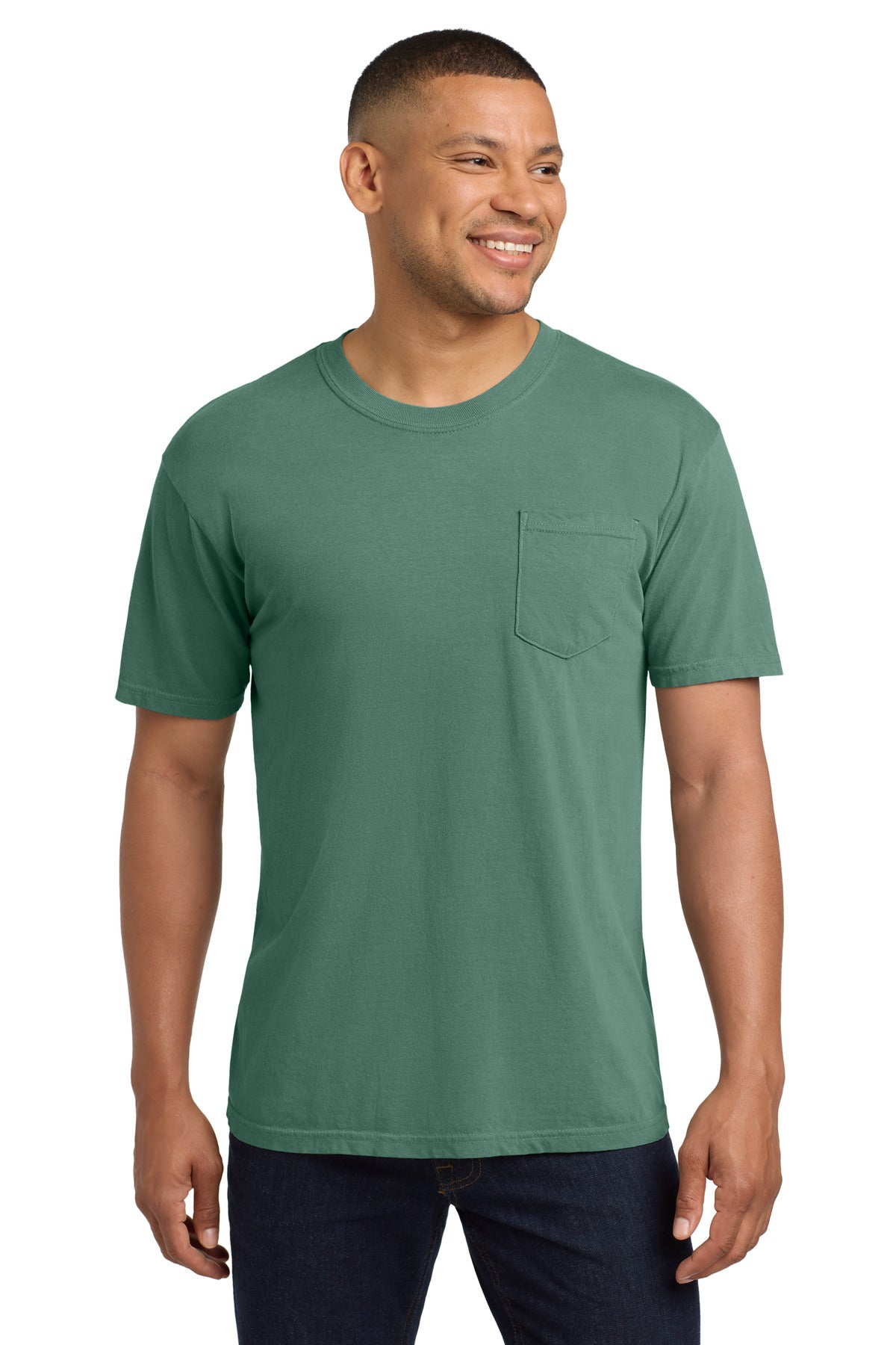 COMFORT COLORS  Heavyweight Ring Spun Pocket Tee