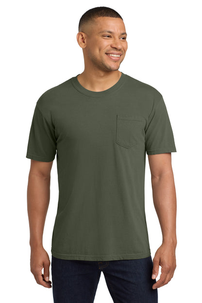 COMFORT COLORS  Heavyweight Ring Spun Pocket Tee