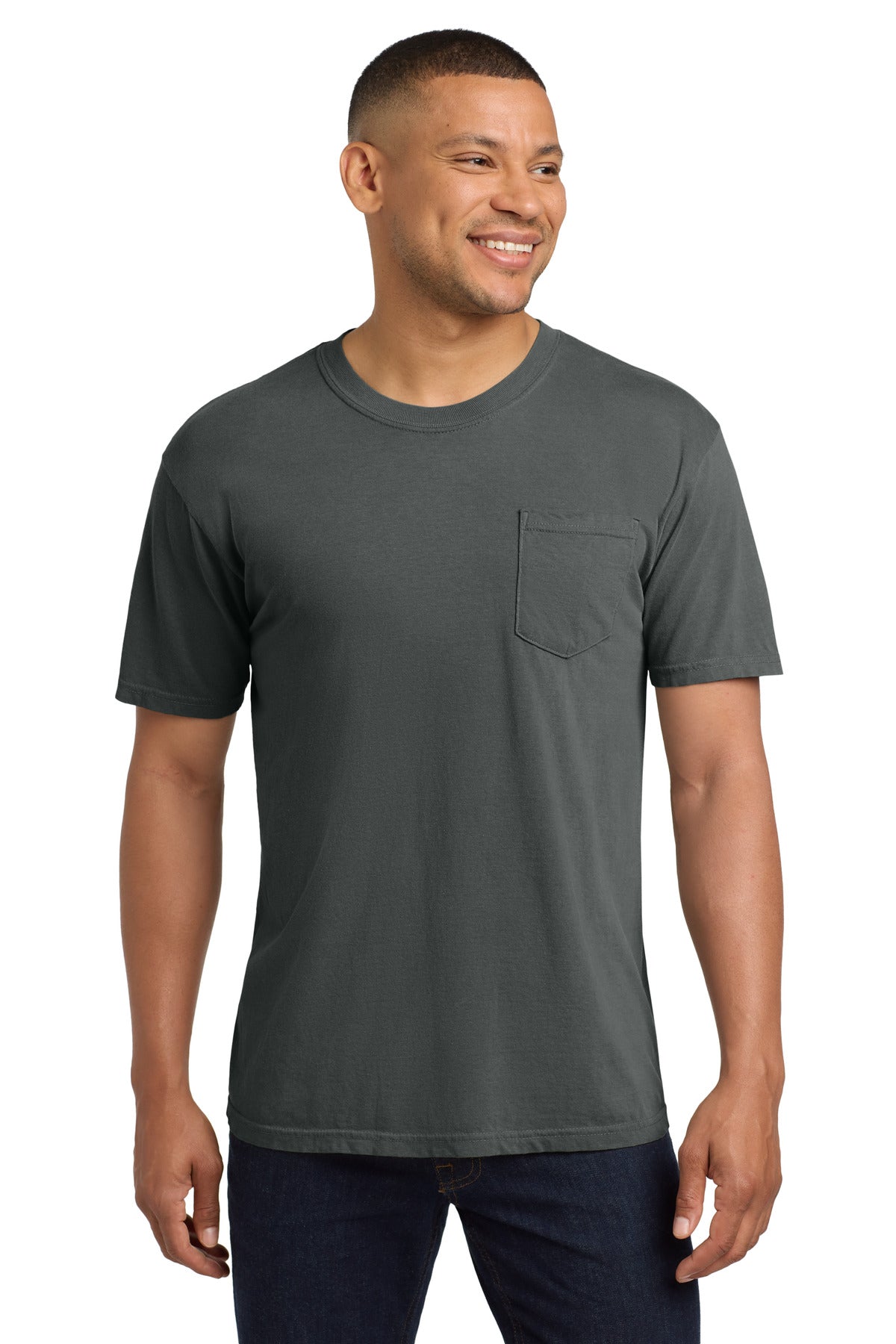 COMFORT COLORS  Heavyweight Ring Spun Pocket Tee