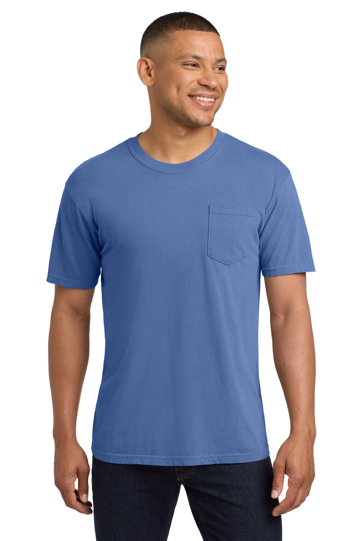 COMFORT COLORS  Heavyweight Ring Spun Pocket Tee