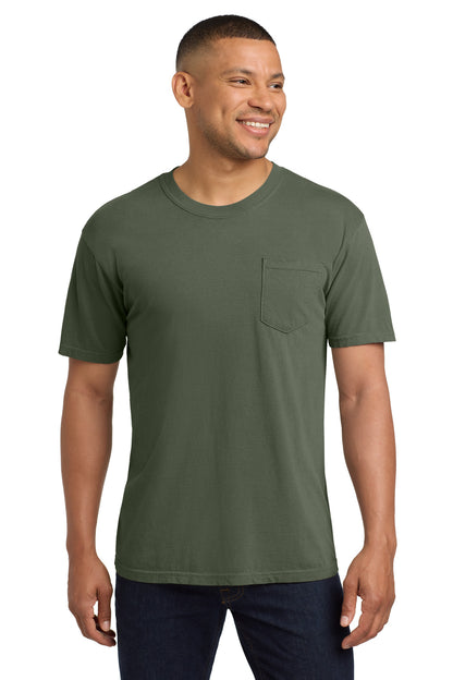 COMFORT COLORS  Heavyweight Ring Spun Pocket Tee