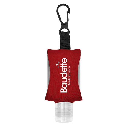 .5 Oz. Hand Sanitizer With EVA Case and Clip