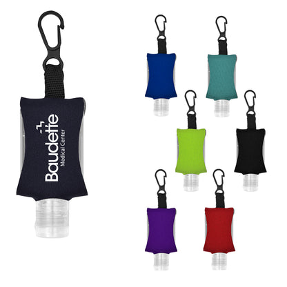 .5 Oz. Hand Sanitizer With EVA Case and Clip