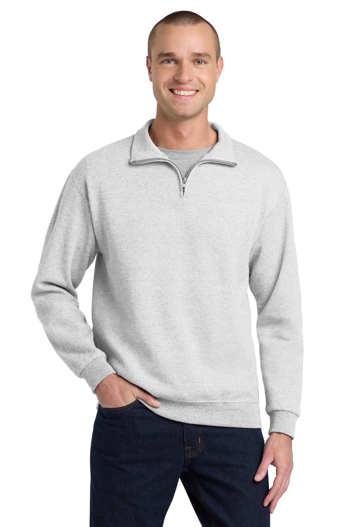 Jerzees - NuBlend 1/4-Zip Cadet Collar Sweatshirt