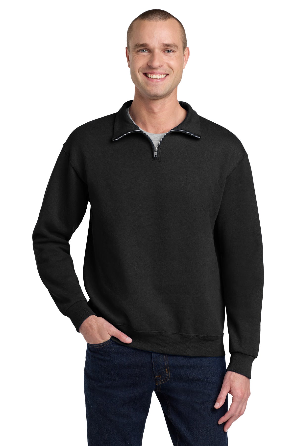 Jerzees - NuBlend 1/4-Zip Cadet Collar Sweatshirt