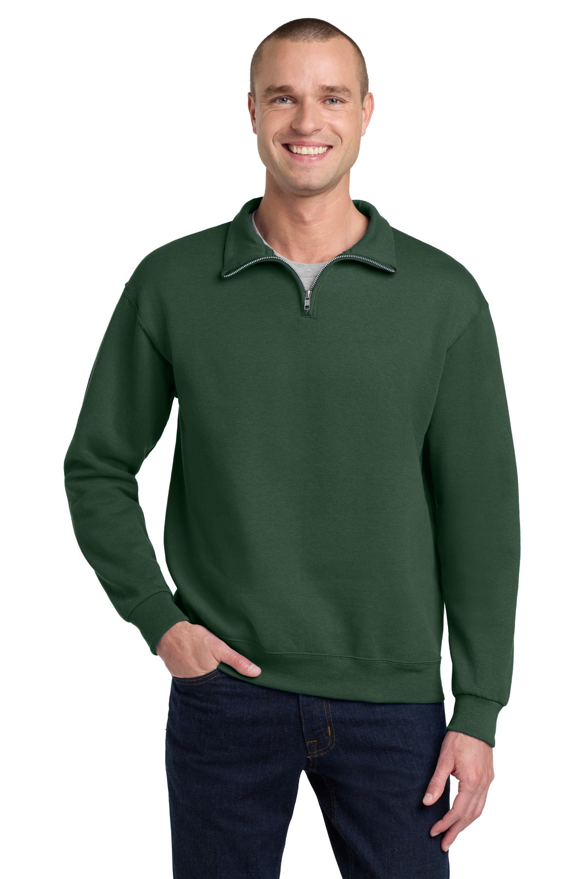Jerzees - NuBlend 1/4-Zip Cadet Collar Sweatshirt