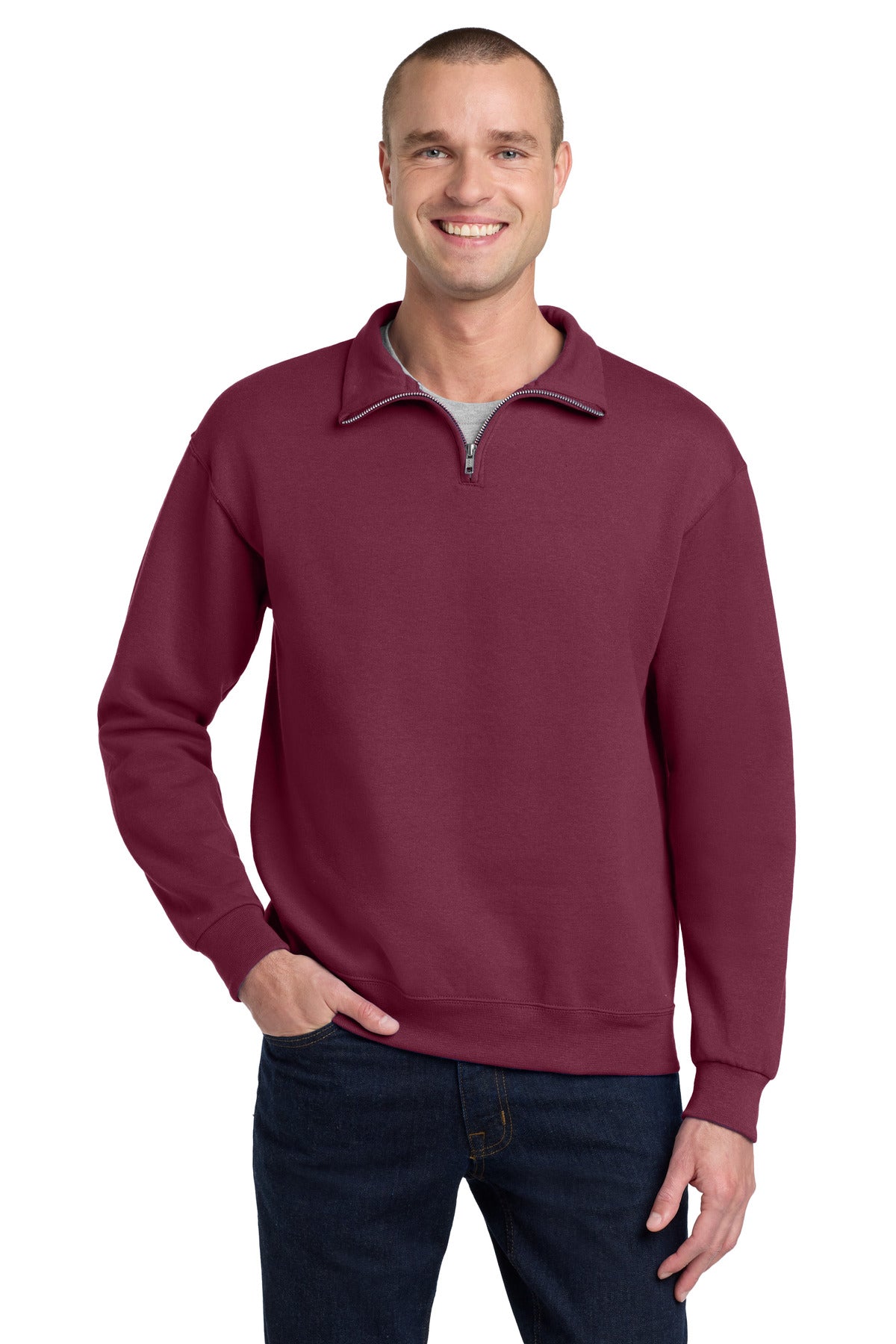 Jerzees - NuBlend 1/4-Zip Cadet Collar Sweatshirt