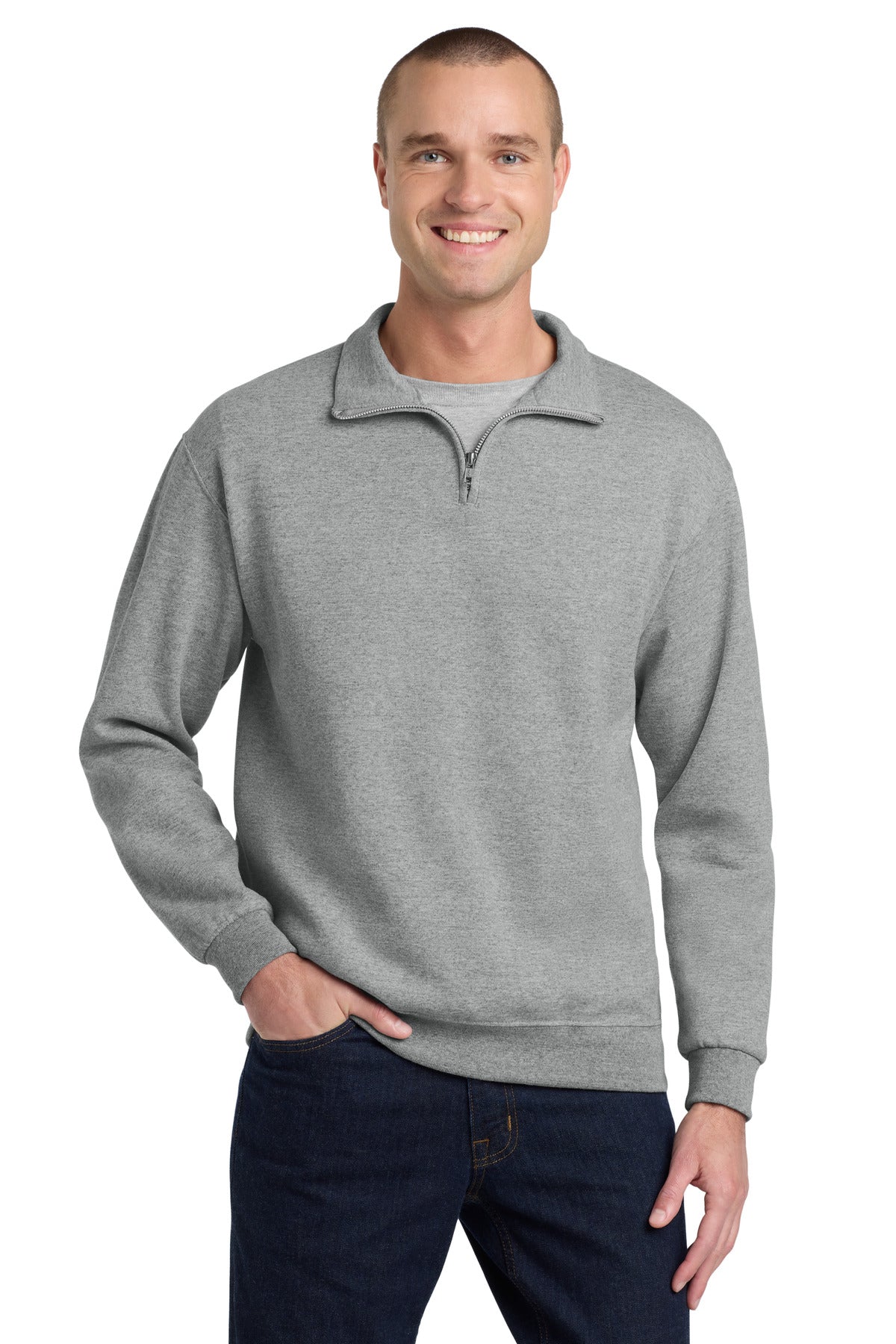Jerzees - NuBlend 1/4-Zip Cadet Collar Sweatshirt
