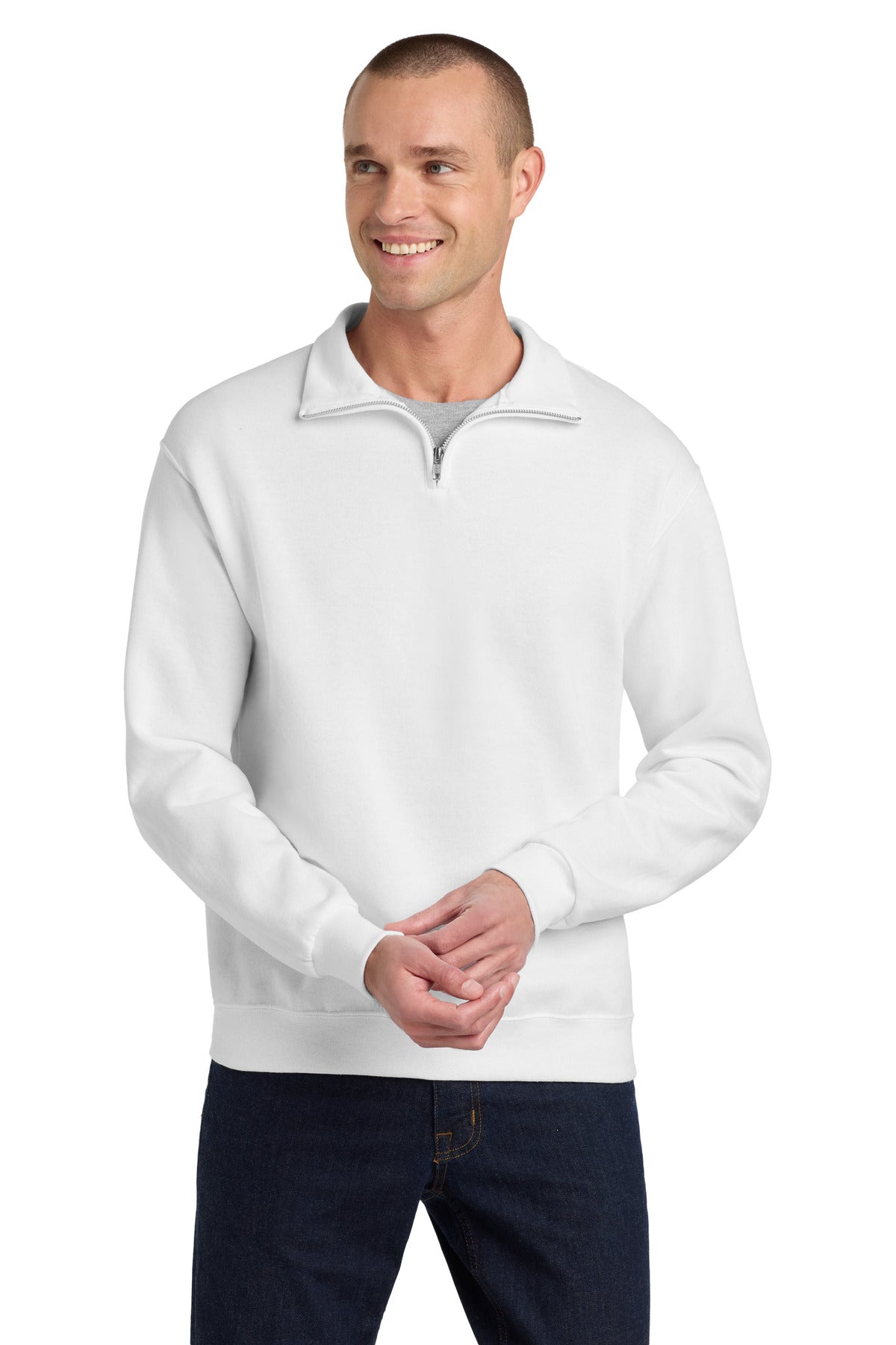 Jerzees - NuBlend 1/4-Zip Cadet Collar Sweatshirt