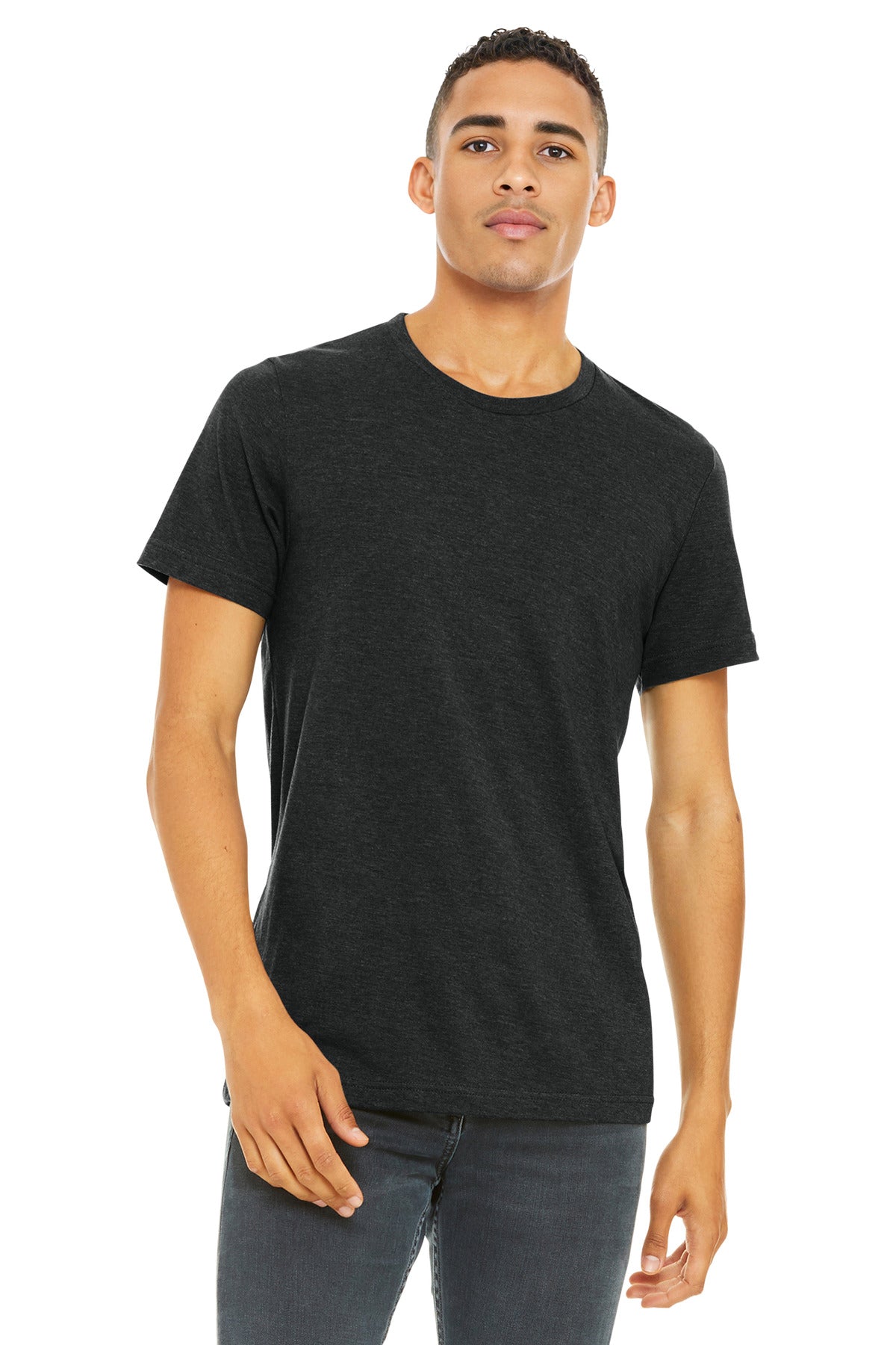 BELLA+CANVAS  Unisex Heather CVC Short Sleeve Tee