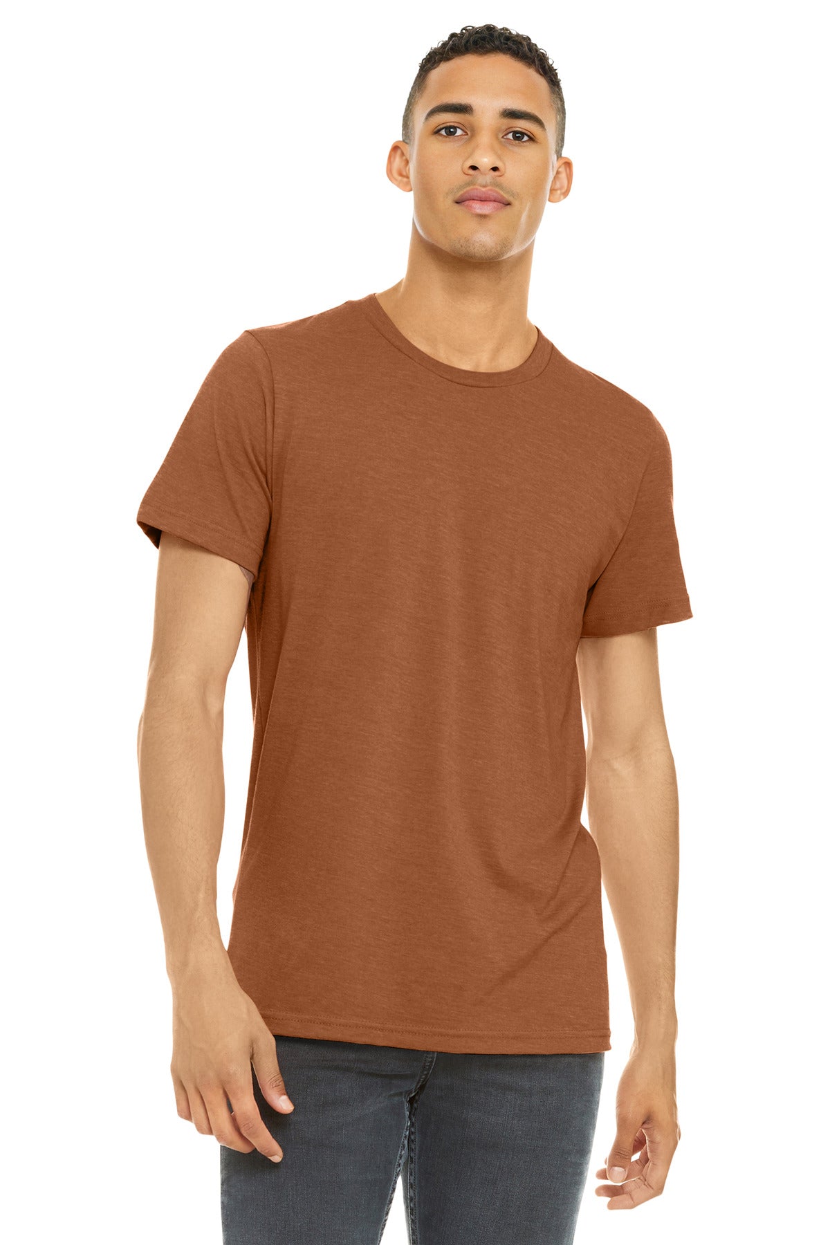 BELLA+CANVAS  Unisex Heather CVC Short Sleeve Tee