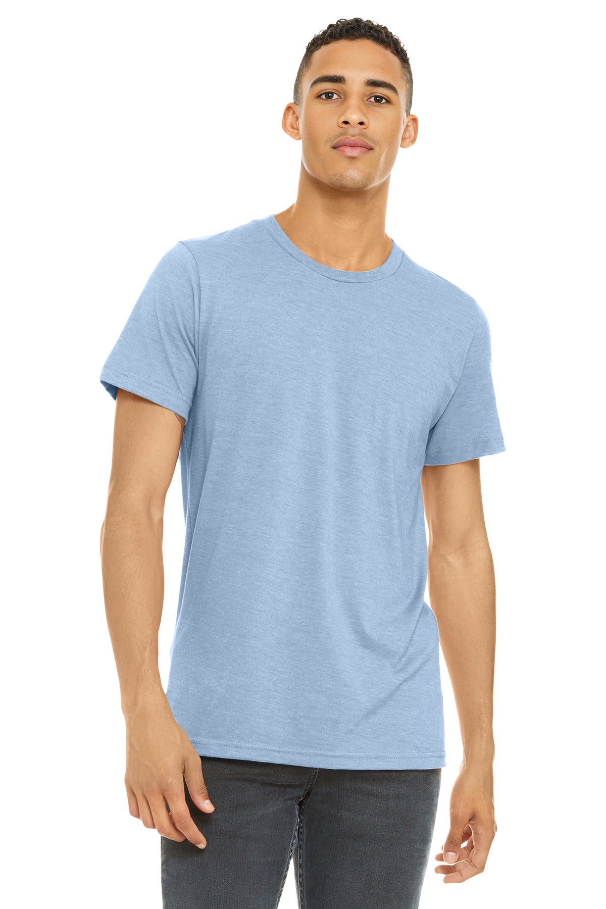 BELLA+CANVAS  Unisex Heather CVC Short Sleeve Tee