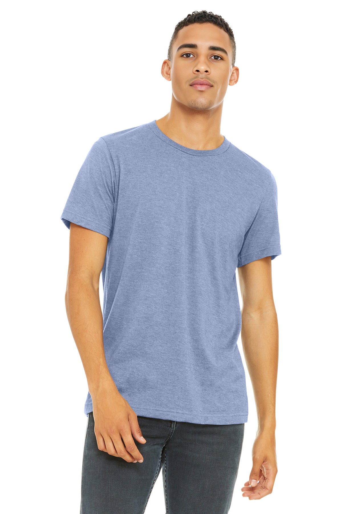 BELLA+CANVAS  Unisex Heather CVC Short Sleeve Tee