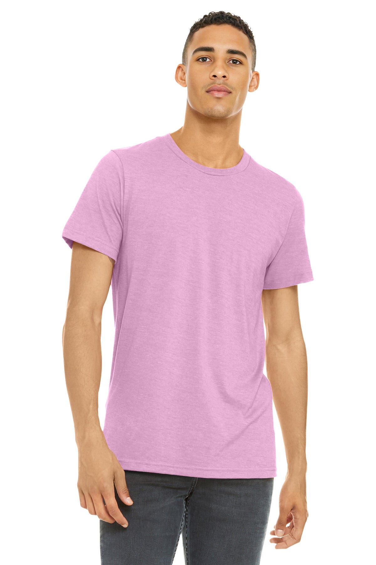 BELLA+CANVAS  Unisex Heather CVC Short Sleeve Tee