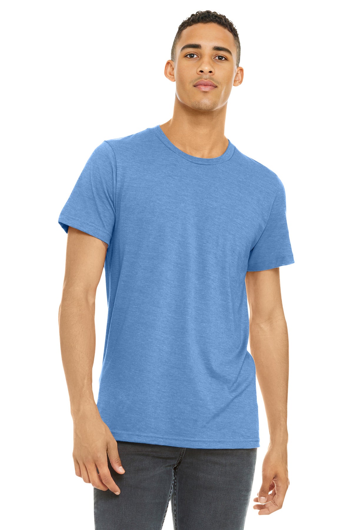 BELLA+CANVAS  Unisex Heather CVC Short Sleeve Tee
