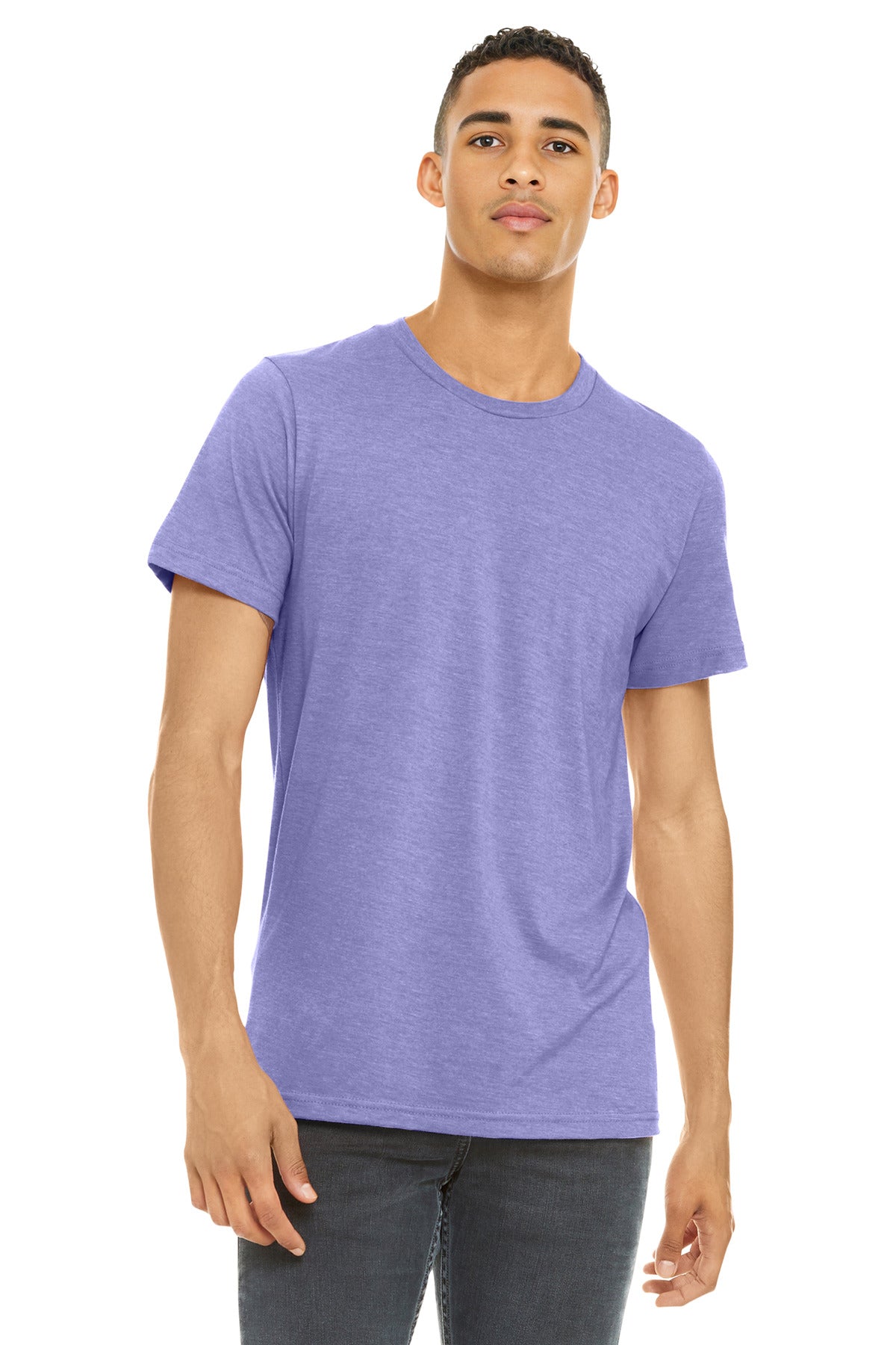 BELLA+CANVAS  Unisex Heather CVC Short Sleeve Tee