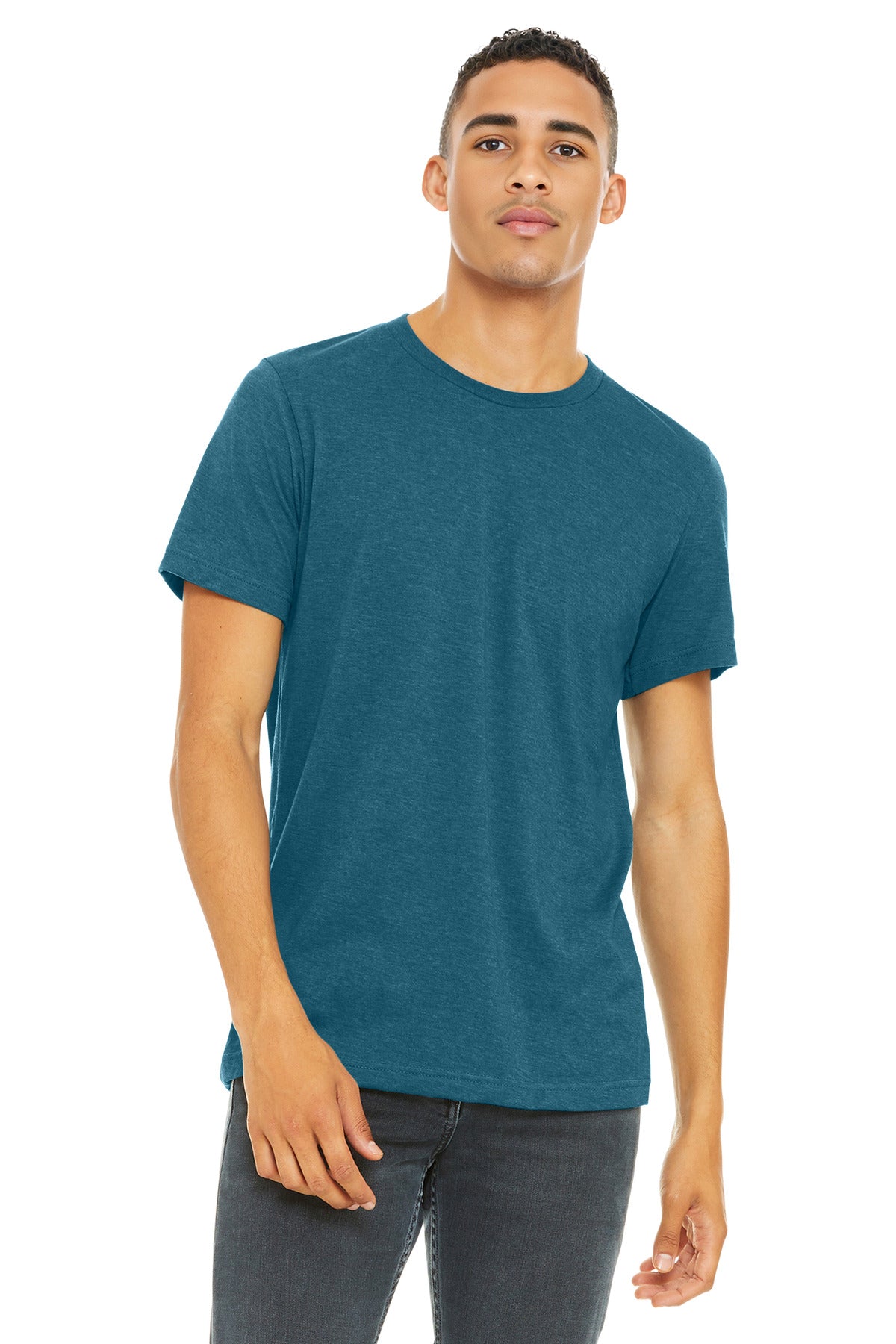 BELLA+CANVAS  Unisex Heather CVC Short Sleeve Tee