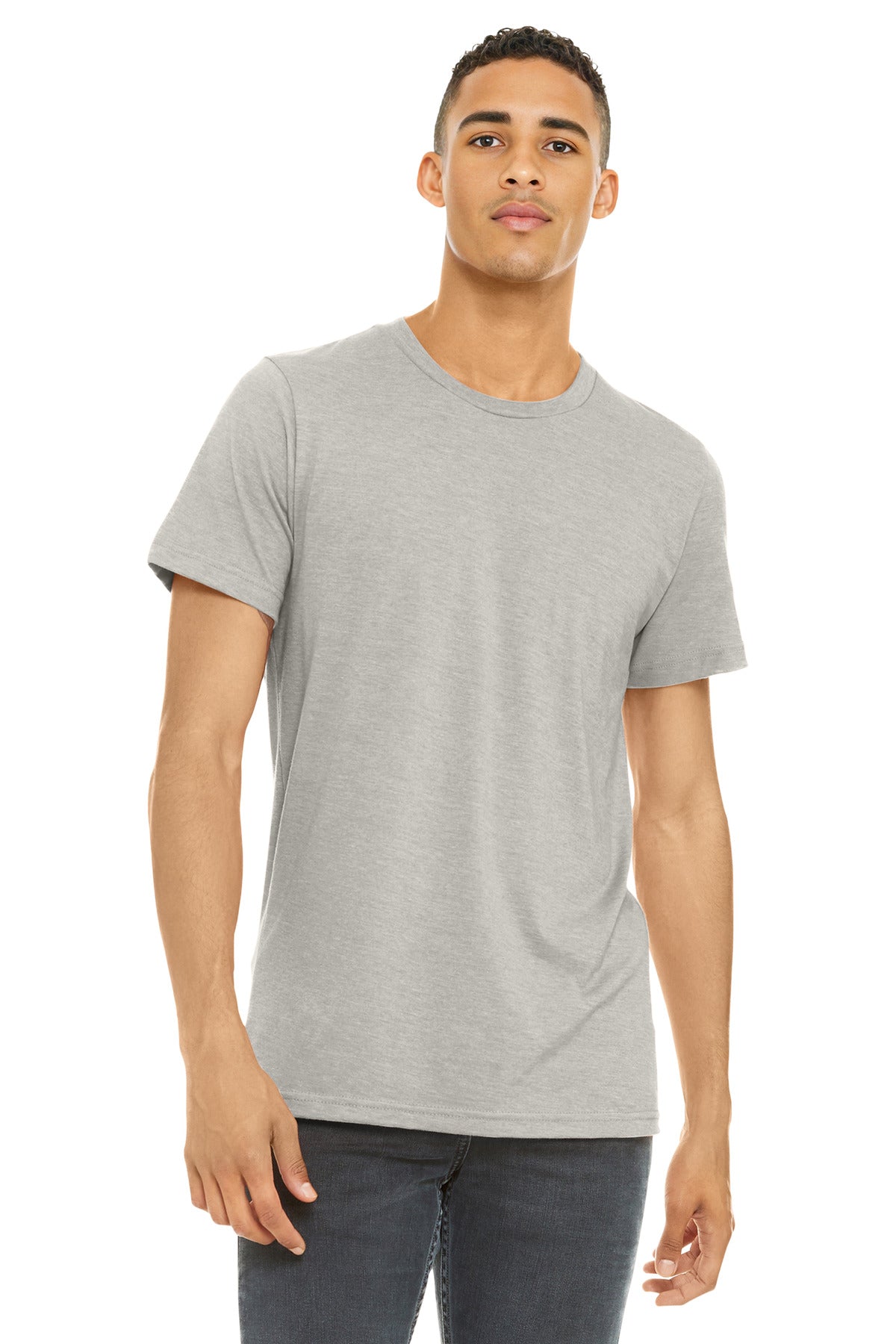 BELLA+CANVAS  Unisex Heather CVC Short Sleeve Tee