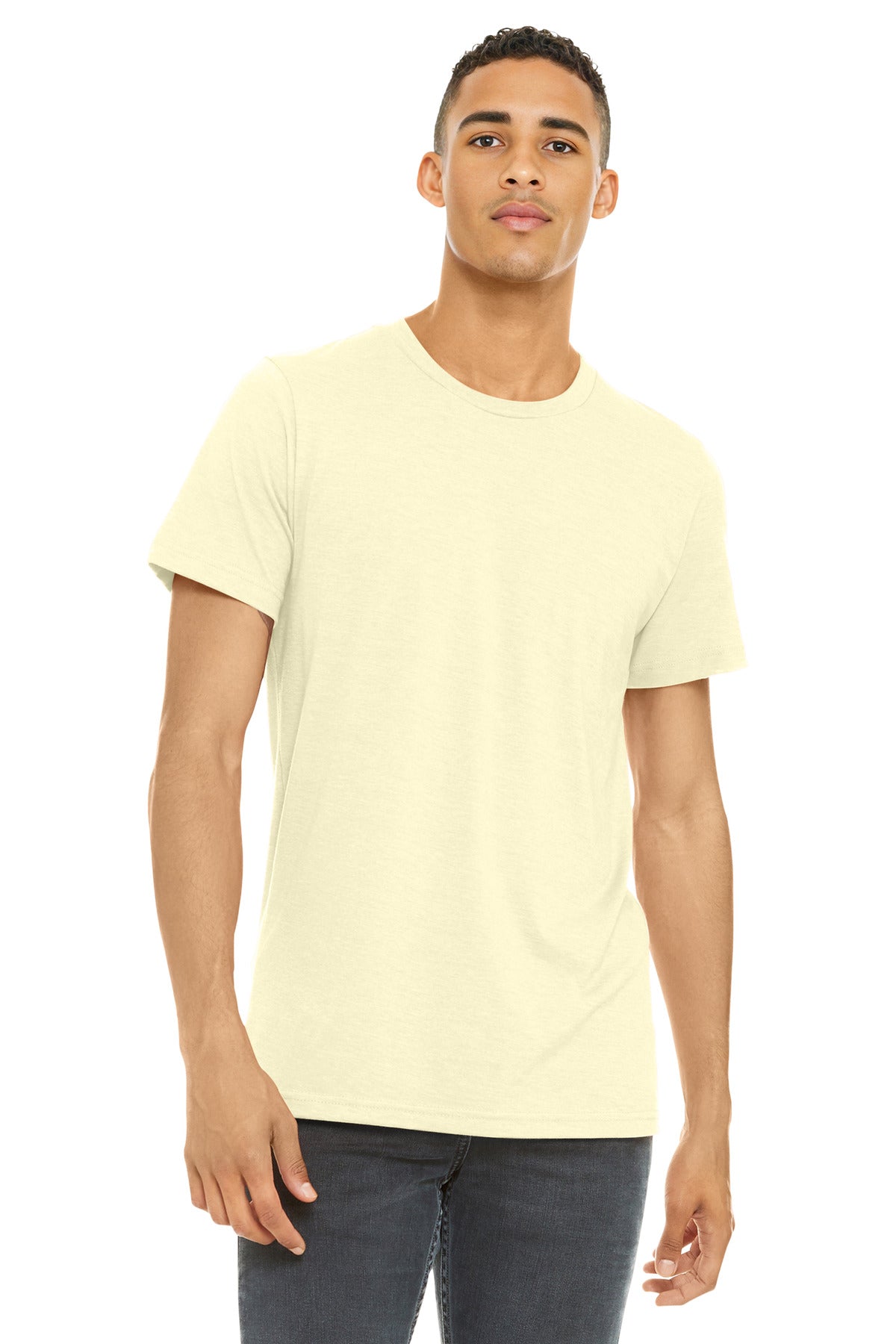 BELLA+CANVAS  Unisex Heather CVC Short Sleeve Tee