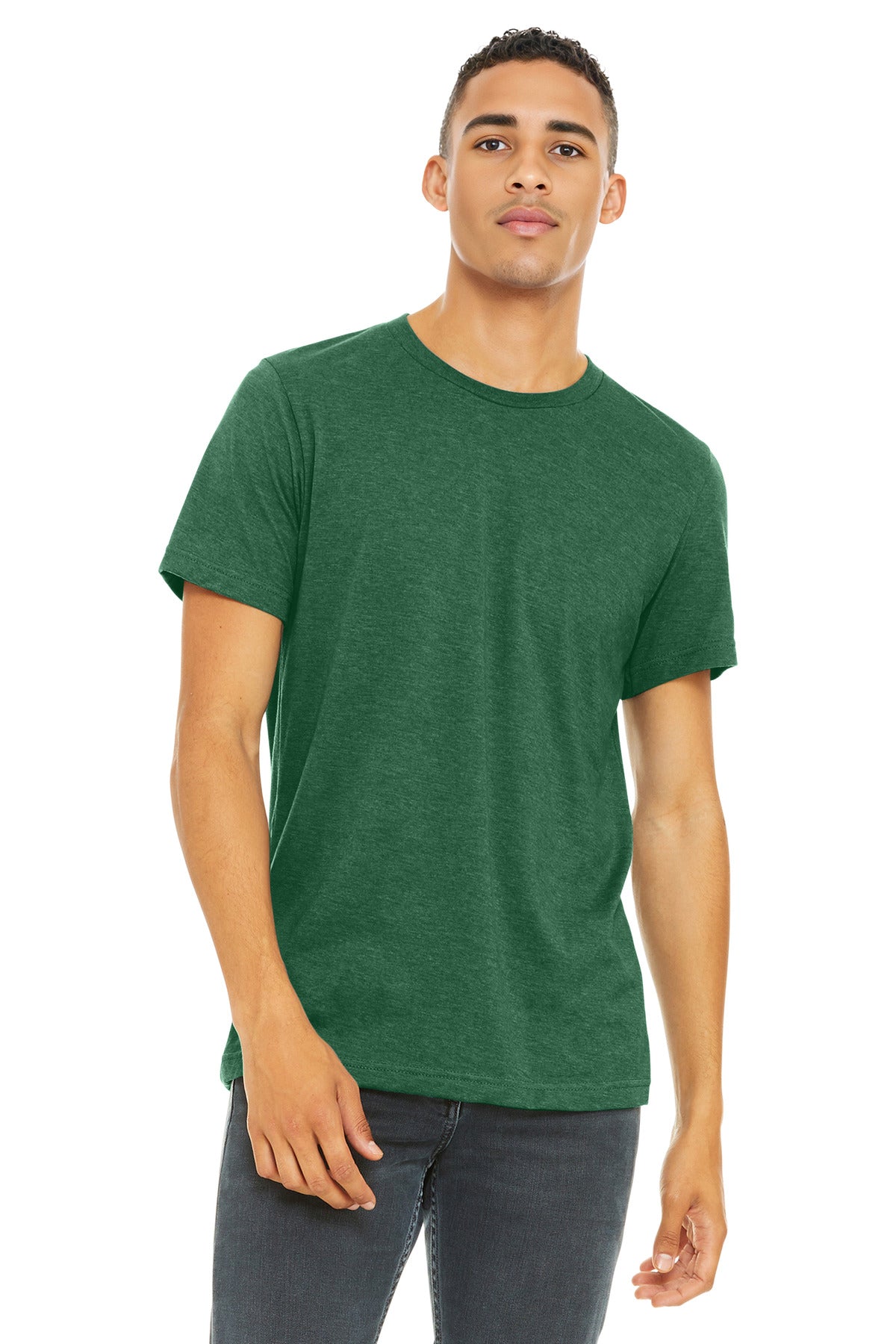 BELLA+CANVAS  Unisex Heather CVC Short Sleeve Tee