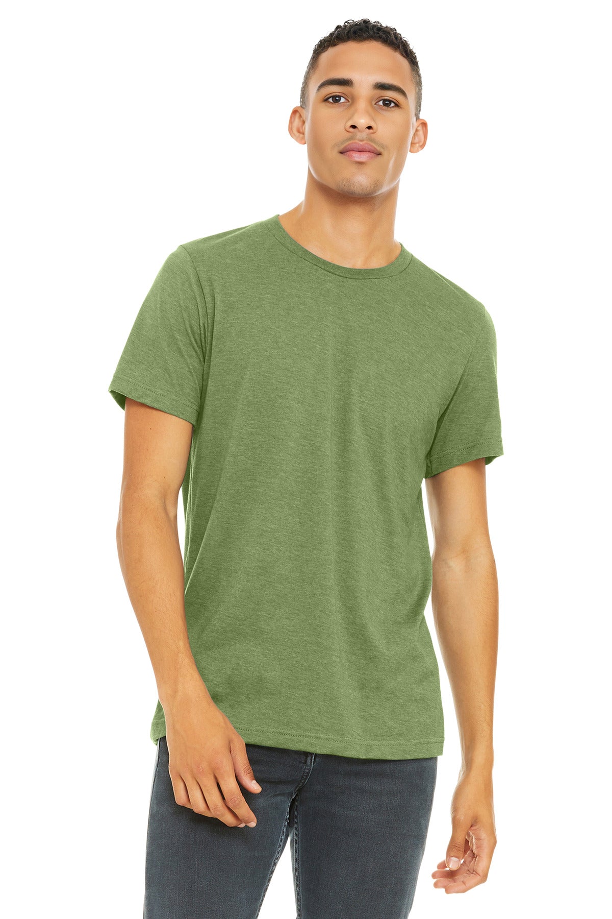 BELLA+CANVAS  Unisex Heather CVC Short Sleeve Tee