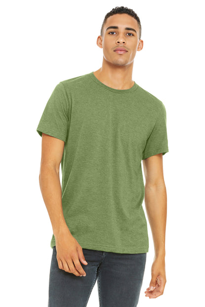 BELLA+CANVAS  Unisex Heather CVC Short Sleeve Tee