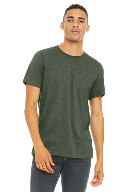 BELLA+CANVAS  Unisex Heather CVC Short Sleeve Tee