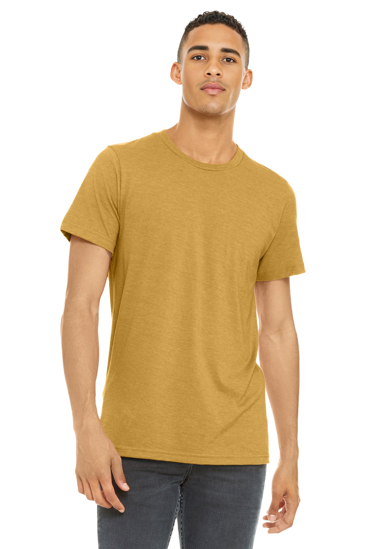 BELLA+CANVAS  Unisex Heather CVC Short Sleeve Tee