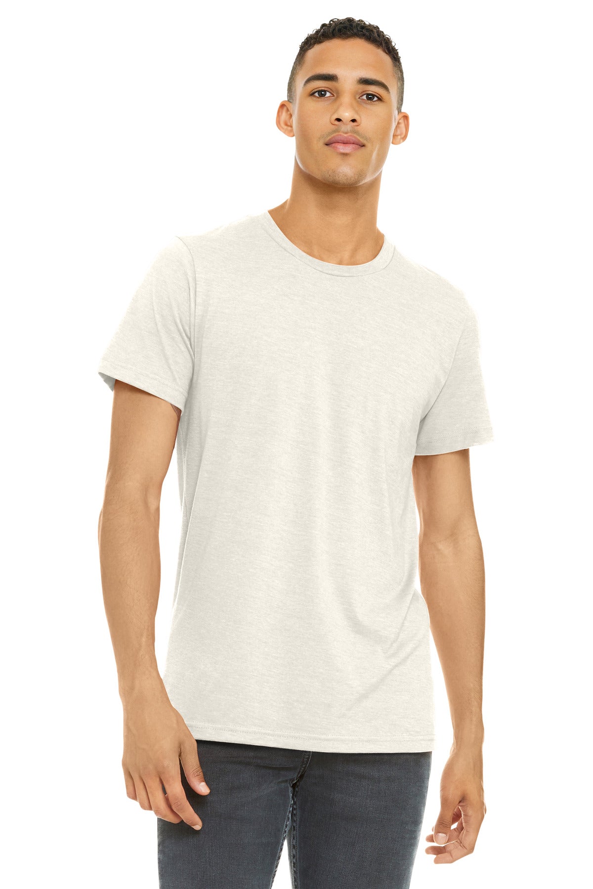 BELLA+CANVAS  Unisex Heather CVC Short Sleeve Tee