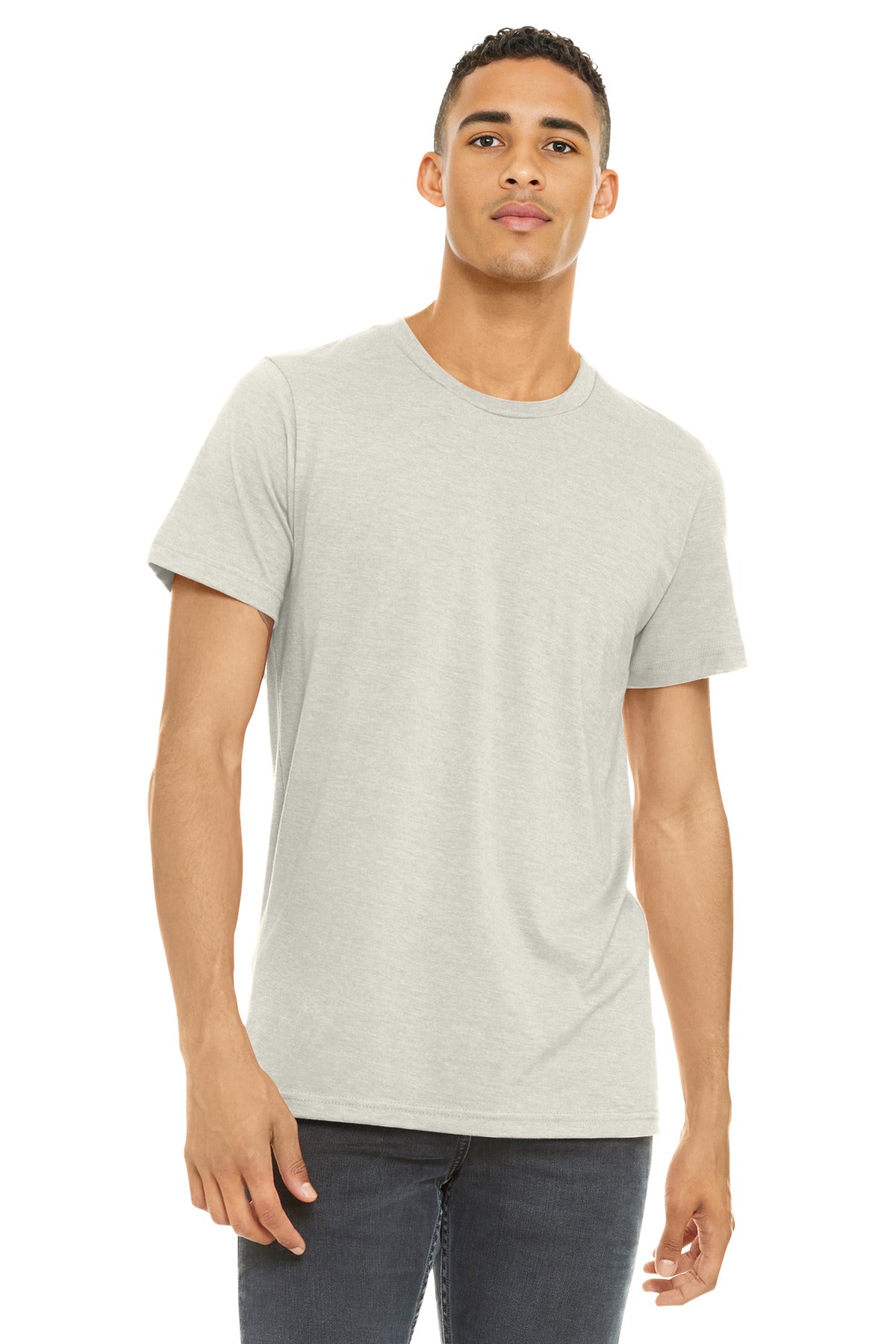 BELLA+CANVAS  Unisex Heather CVC Short Sleeve Tee