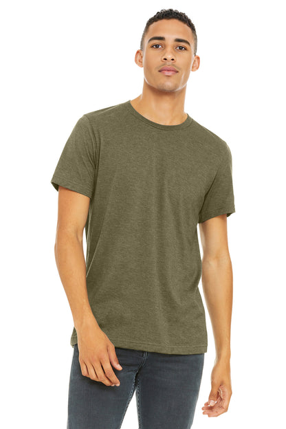 BELLA+CANVAS  Unisex Heather CVC Short Sleeve Tee