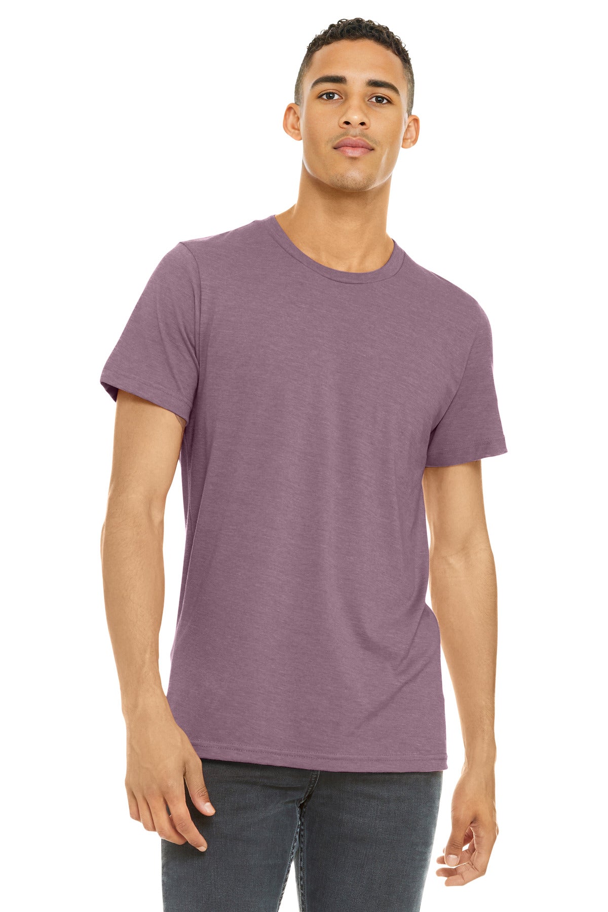BELLA+CANVAS  Unisex Heather CVC Short Sleeve Tee