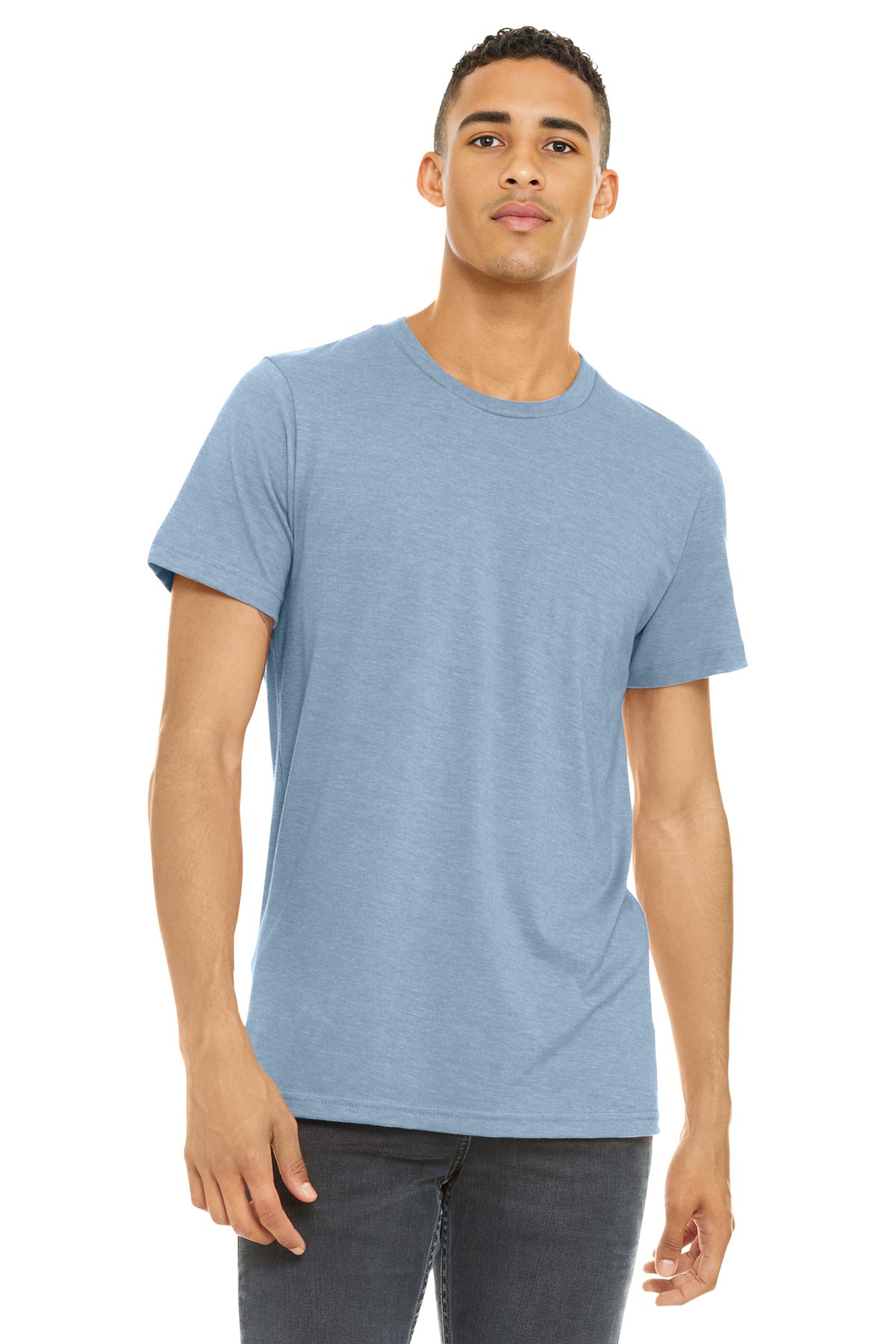 BELLA+CANVAS  Unisex Heather CVC Short Sleeve Tee
