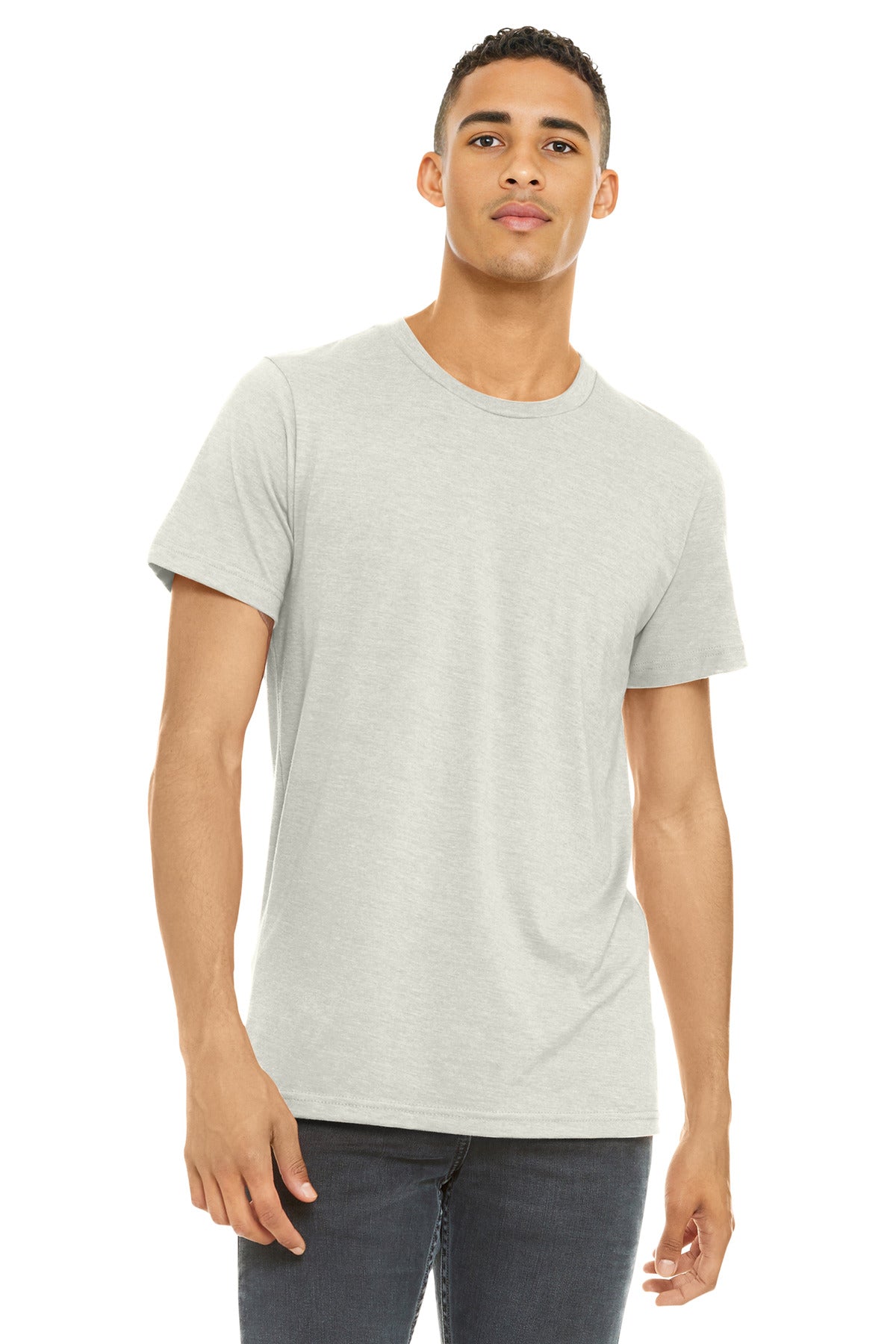 BELLA+CANVAS  Unisex Heather CVC Short Sleeve Tee
