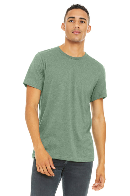 BELLA+CANVAS  Unisex Heather CVC Short Sleeve Tee